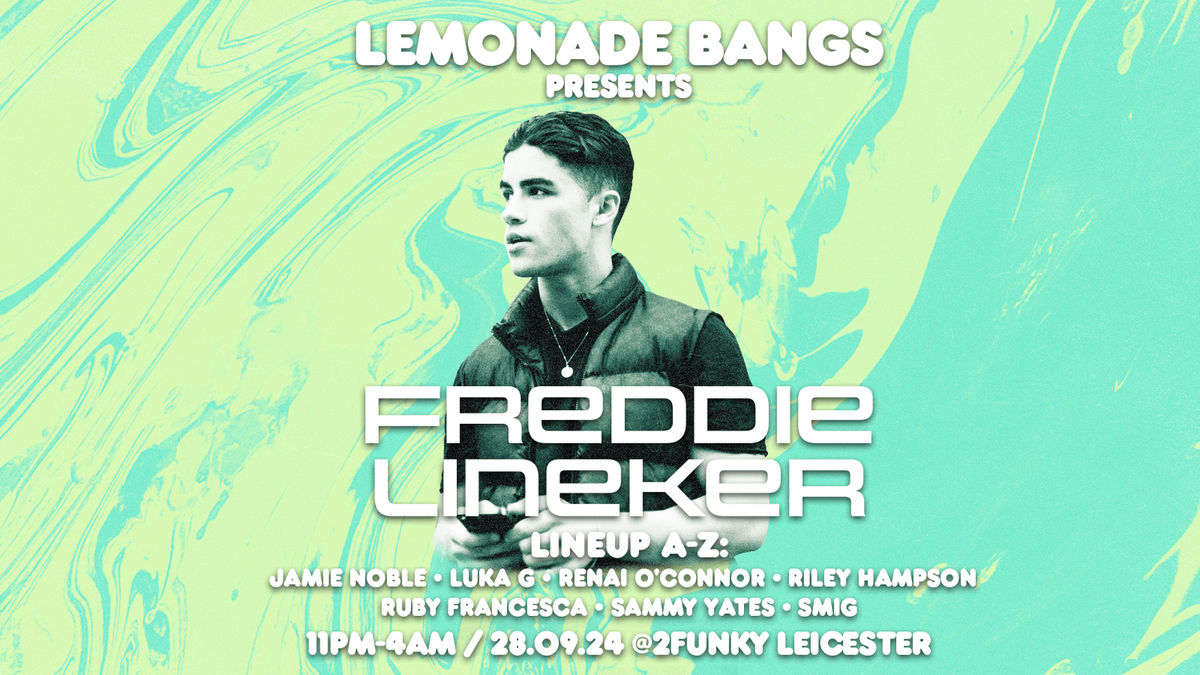 FREDDIE LINEKER @ 2FUNKY LEICESTER - SECRET RAVE.