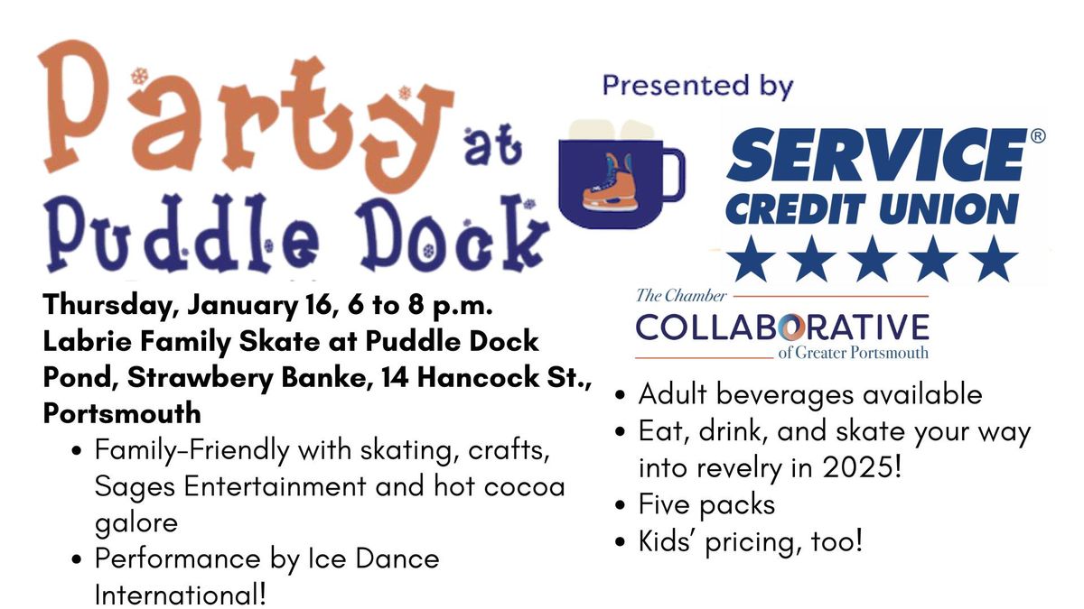 Party at Puddle Dock presented by Service Credit Union