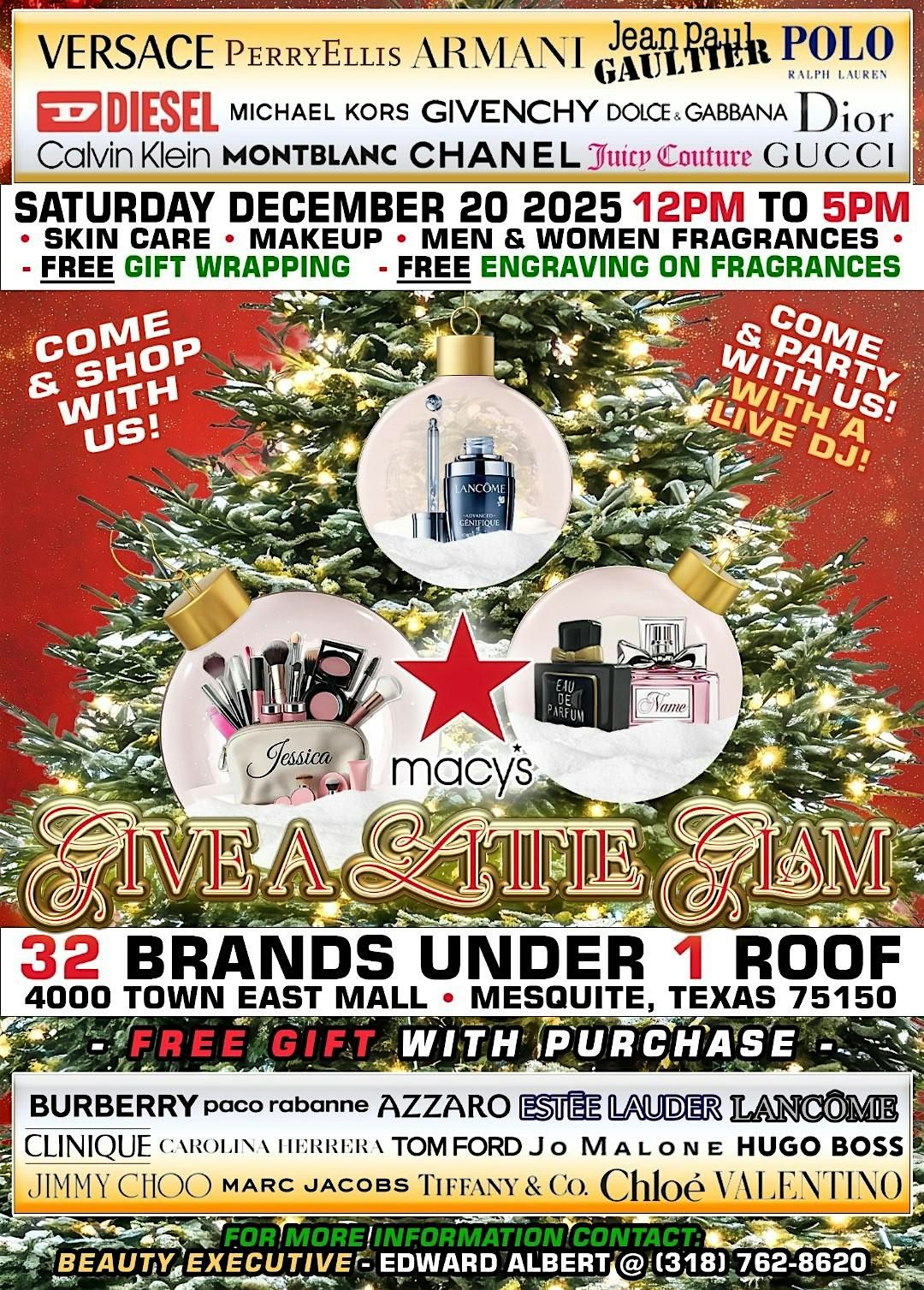 Give a Little Glam HOLIDAY BEAUTY EVENT