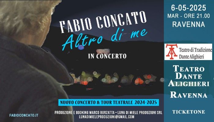 Ravenna - Fabio Concato in concerto - Altro Di Me Tour 2025 