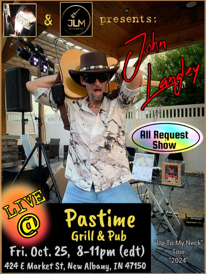 "John Langley" LIVE @ Pastime Grill & Pub