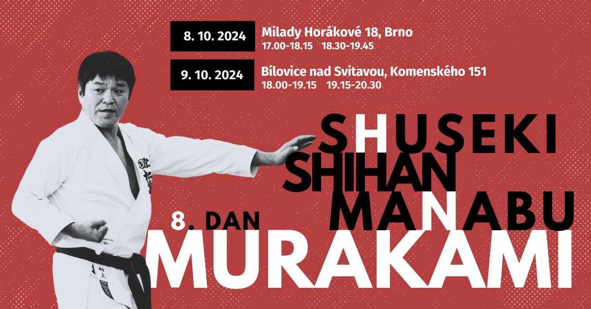 Shuseki Shihan Manabu Murakami (8. DAN S.K.I.F.)