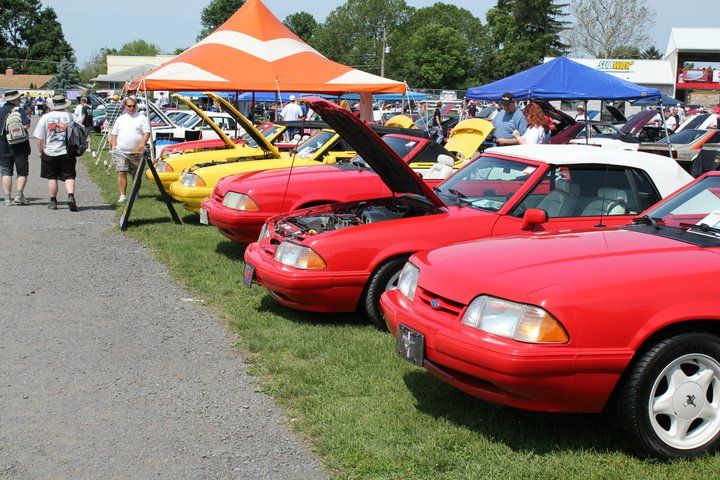 Fox-body Feature Mustang Renuion at Carlisle Ford Nationals