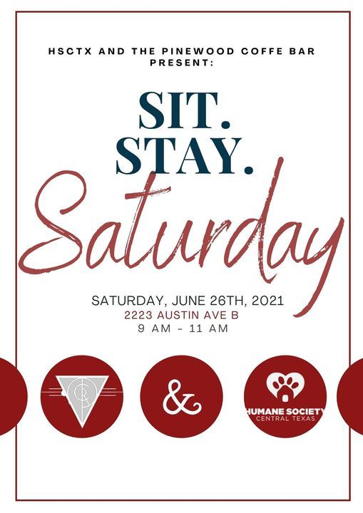 Sit. Stay. Saturday! Pinewood Coffee Bar