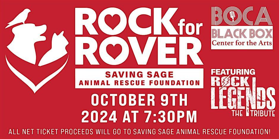 ANIMAL RESCUE CHARITY FUNDRAISER CONCERT: ROCK FOR ROVER \ud83c\udfb8\ud83d\udc3e\ud83c\udfb6