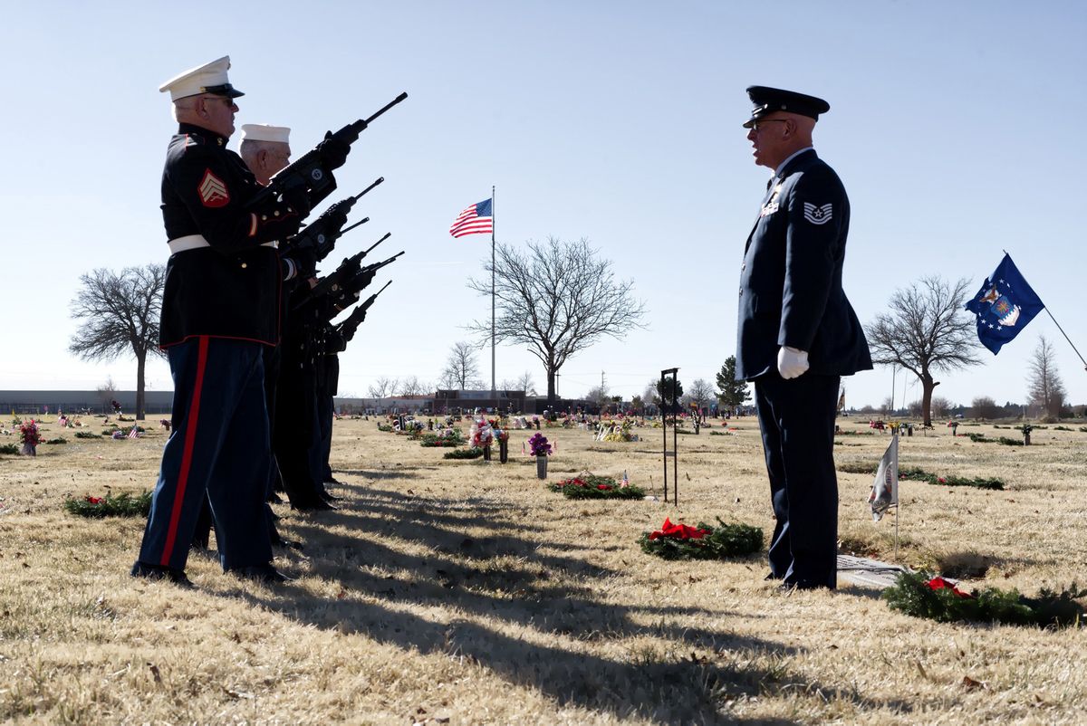 Llano Wreaths Across America Ceremony