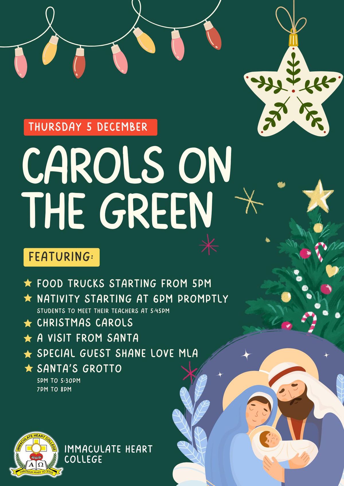 IHC Carols on the Green