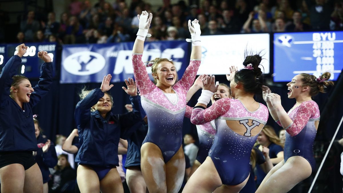 BYU Cougars at Oregon State Beavers Womens Gymnastics