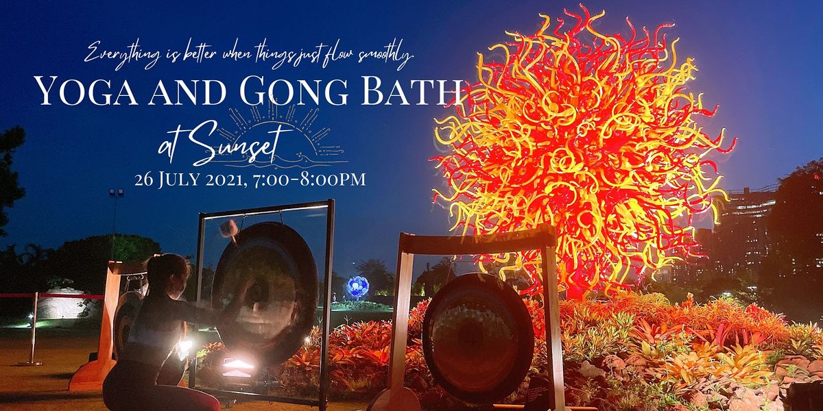 Yoga & Gong Bath by lululemon Ambassador Dawn Sim #thatmomoffour