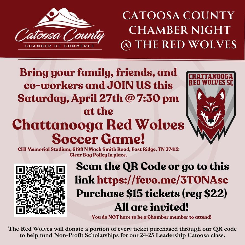 Catoosa County Chamber Night at the Red Wolves