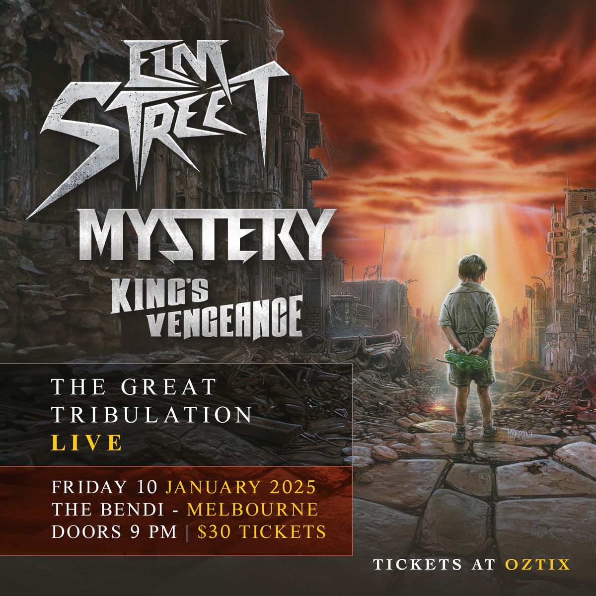 Elm Street + Mystery \u2013 The Great Tribulation LIVE