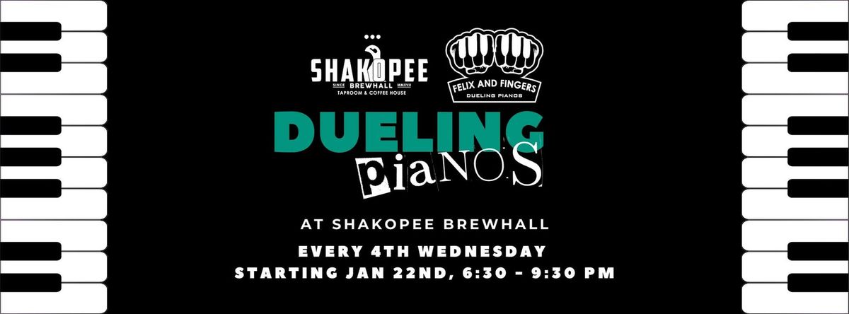 \ud83c\udfb9 Dueling Pianos at Shakopee Brewhall