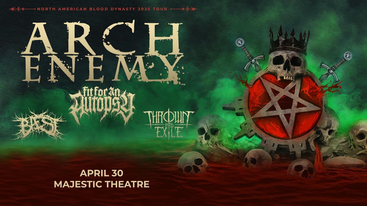 Arch Enemy - Blood Dynasty 2025 Tour at the Majestic Theatre - Detroit, MI