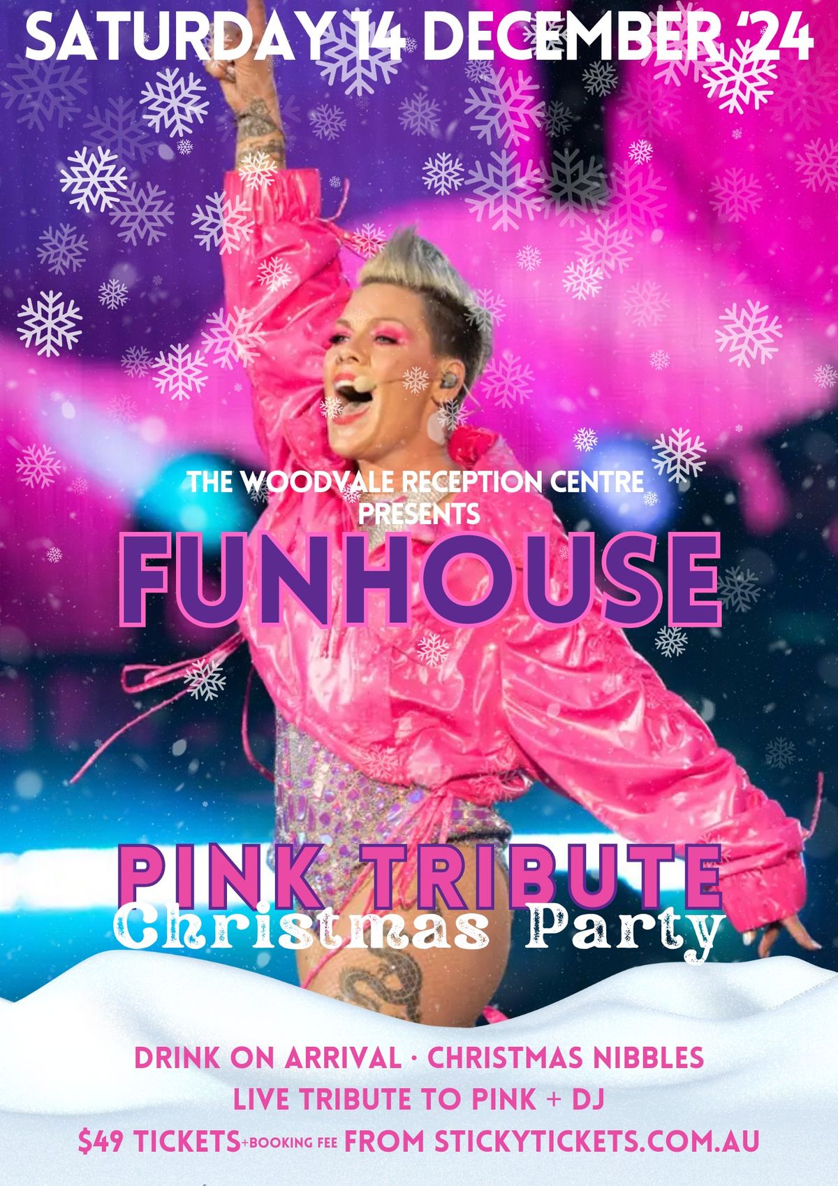 Pink Tribute Christmas Party