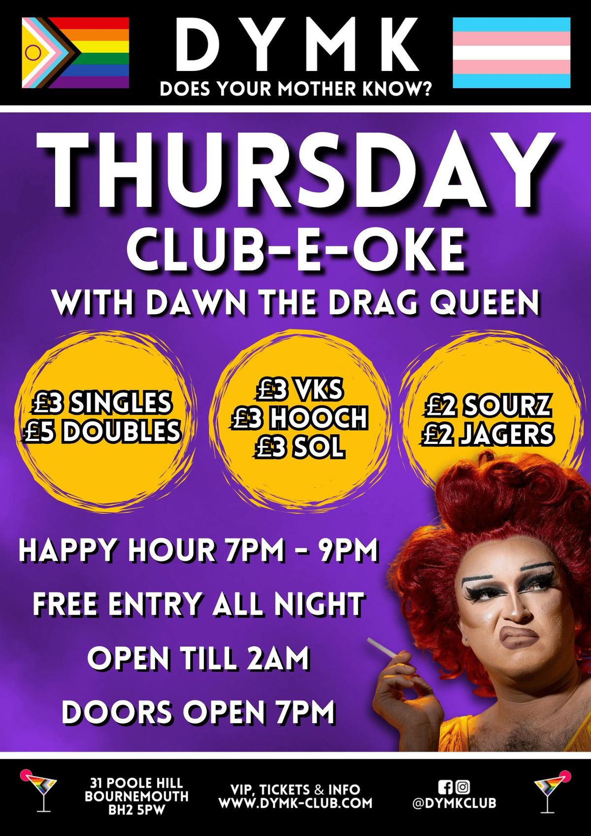 CLUB-E-OKE - DYMK Nightclub - Sing, Drink, Dance!