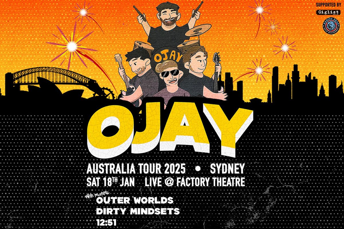 Ojay Australian Tour 2025 Sydney