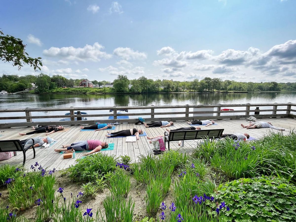 Yoga on the Boardwalk at Summer Ritual Market 2024