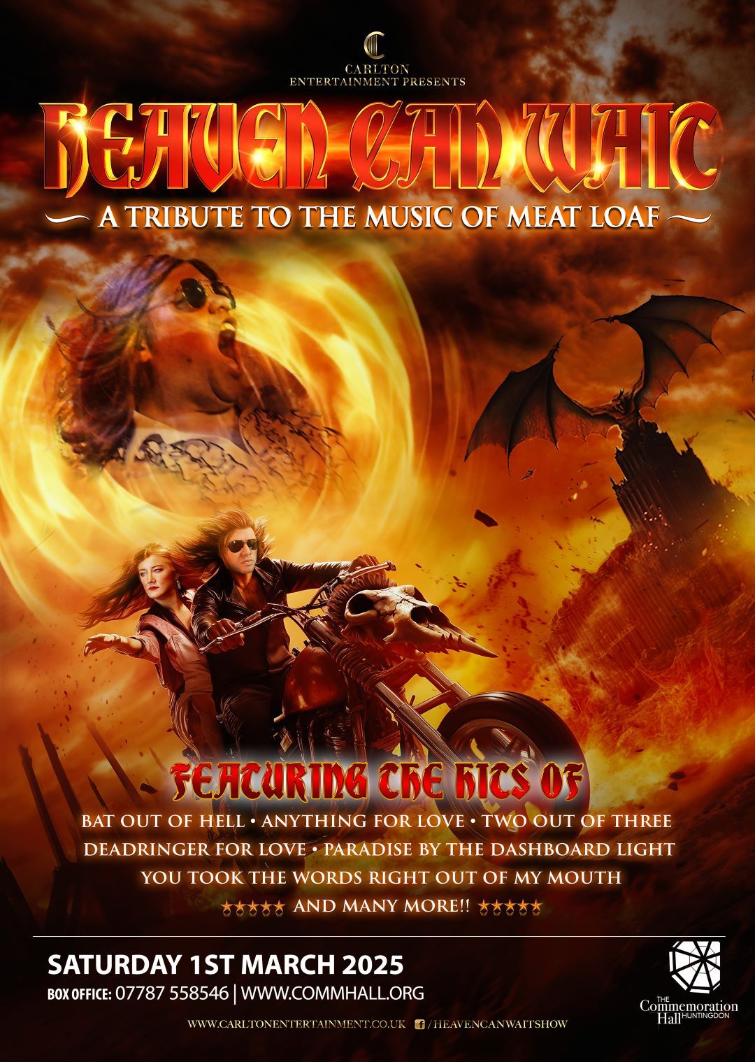 Heaven Can Wait - A Tribute to the Music of Meat Loaf