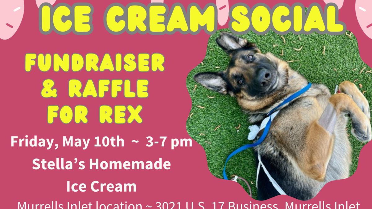 Ice Cream Social Fundraiser for Rex