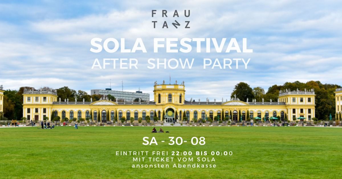 SOLA AFTER PARTY *FOR FREE*