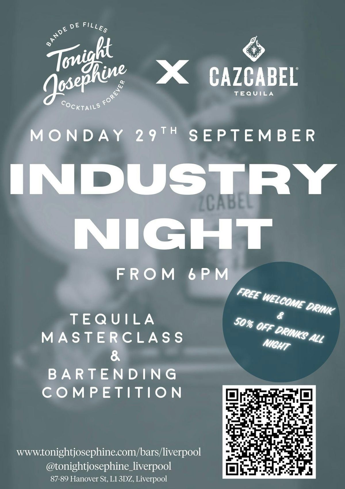  Tonight Josephine Industry Cocktail Competition 
