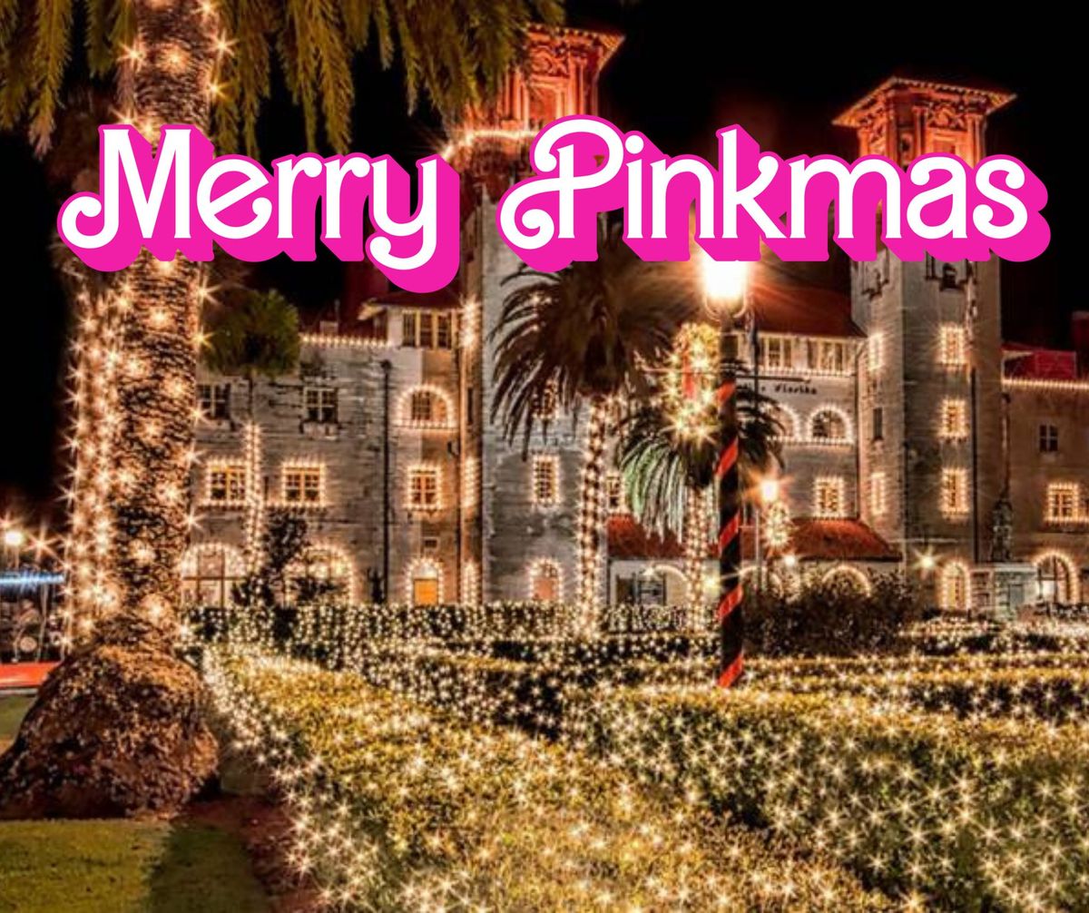 Merry Pinkmas Tours - Nights of Lights - Saint Augustine, FL (Pinked Themed Barbie Character Tours)