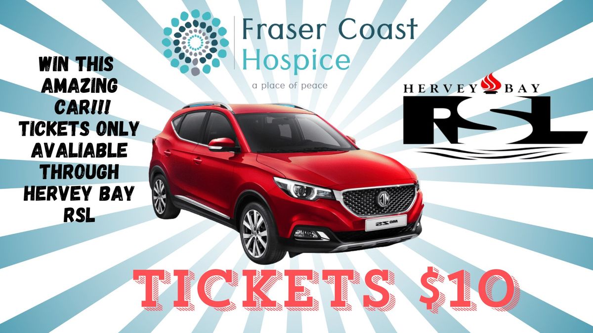 RSL & FRASER COAST HOSPICE CAR RAFFLE