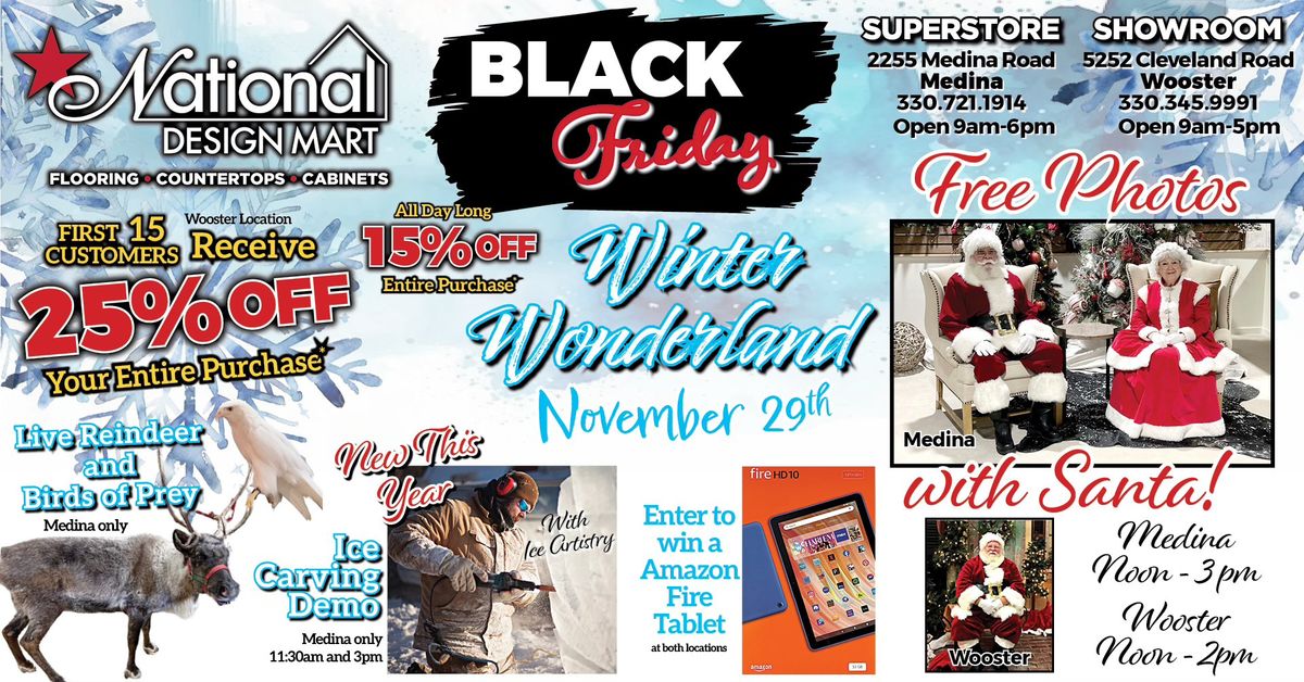 Black Friday Winter Wonderland