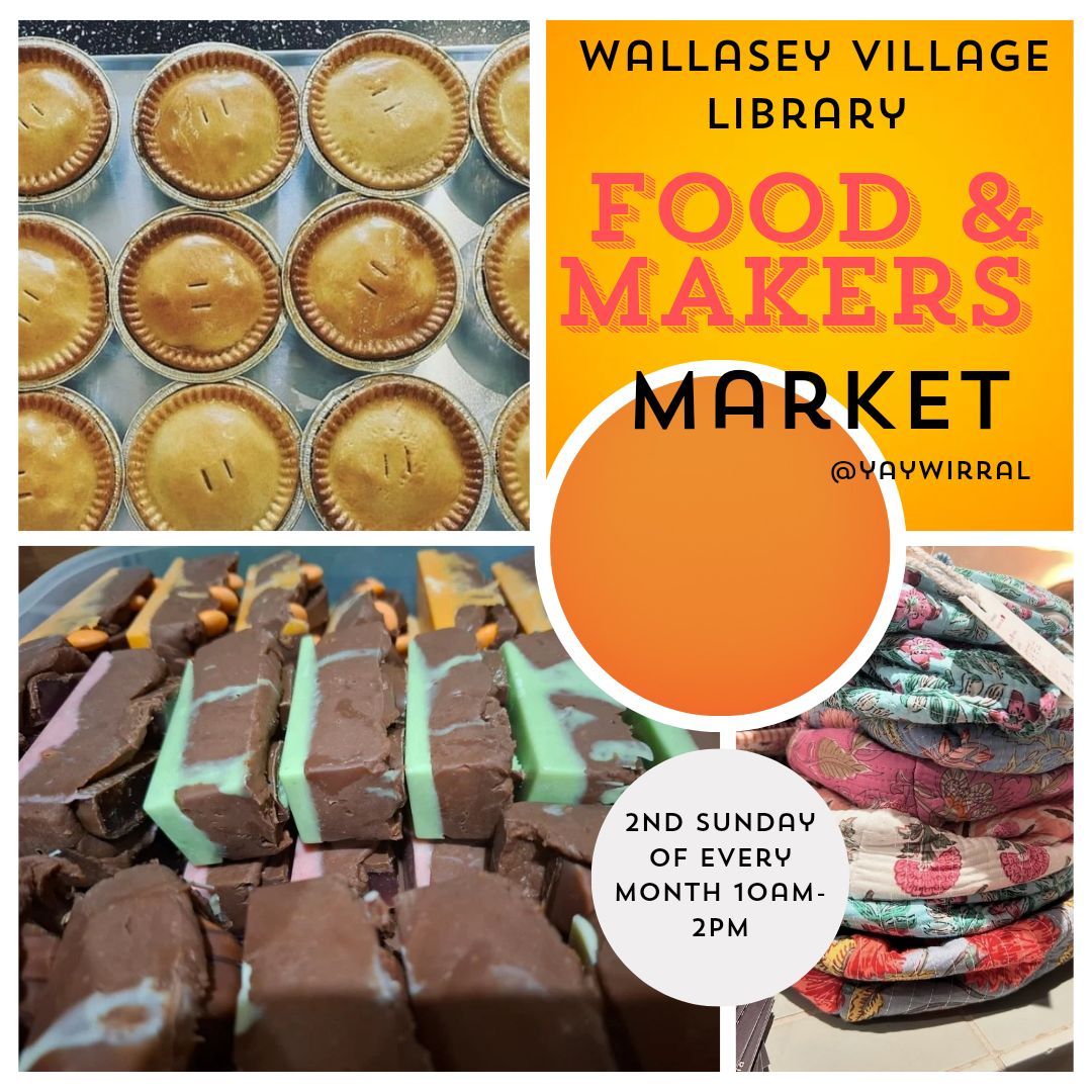 Wallasey Village Library Food and Makers Market 