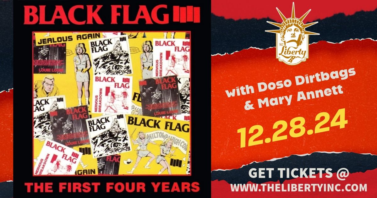 Black Flag w\/ Doso Dirtbags & Mary Annett