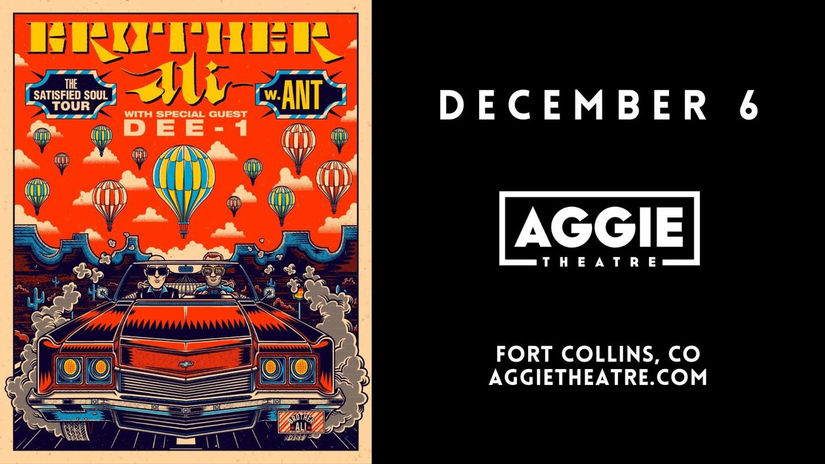 Brother Ali + Ant w\/ Dee-1 | Aggie Theatre