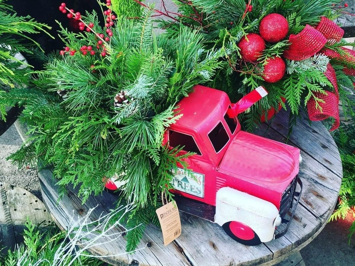 Holiday Truck Planter 