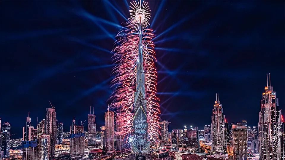 New Year's Eve Fireworks 2024 - 2025