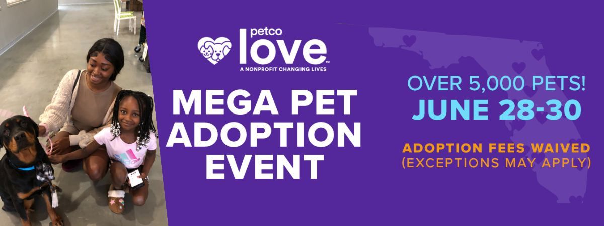 Mega Pet Adoption Event at PBCACC