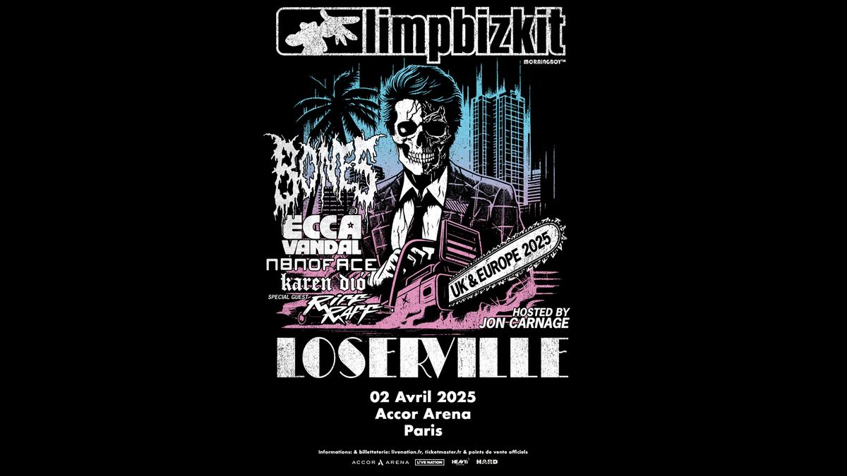 LIMPBIZKIT | Accor Arena, Paris - 2 avril 2025