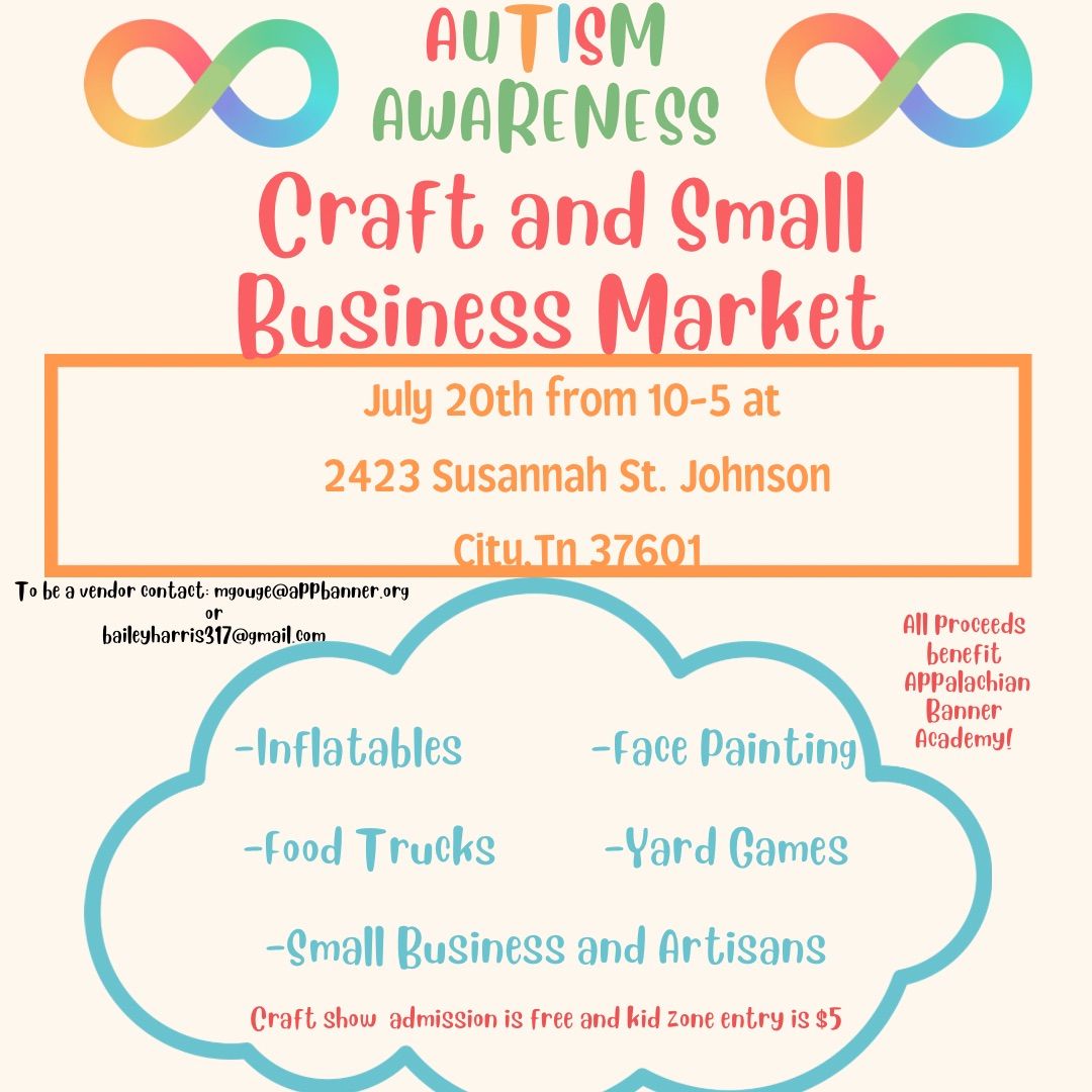Autism Awareness, craft and small business fair