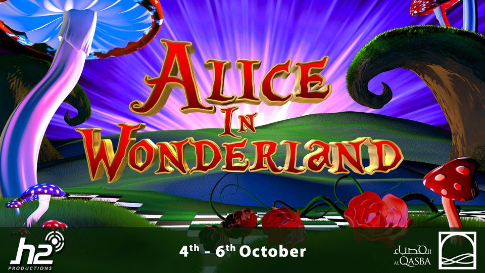 Alice in Wonderland at Al Qasba