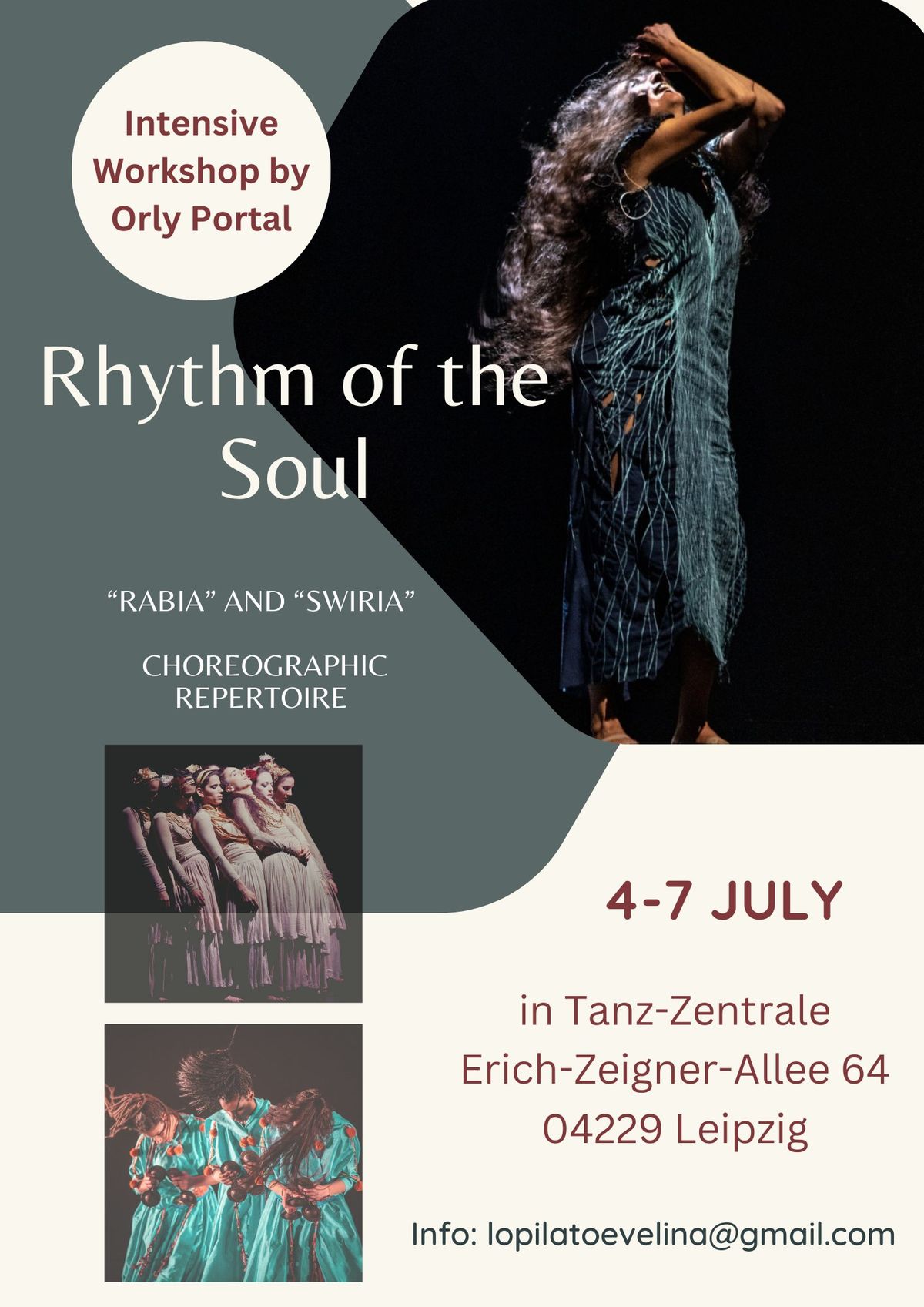 "Rhythm of the Soul" repertoire Workshop by Orly Portal