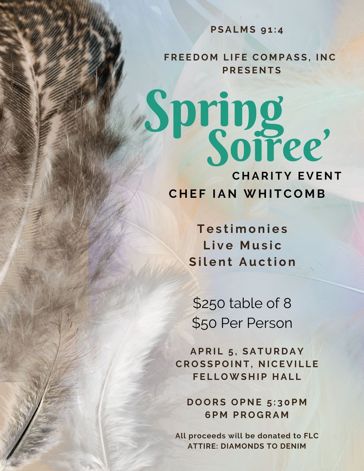 SPRING SOIREE FOR FREEDOM HOUSE