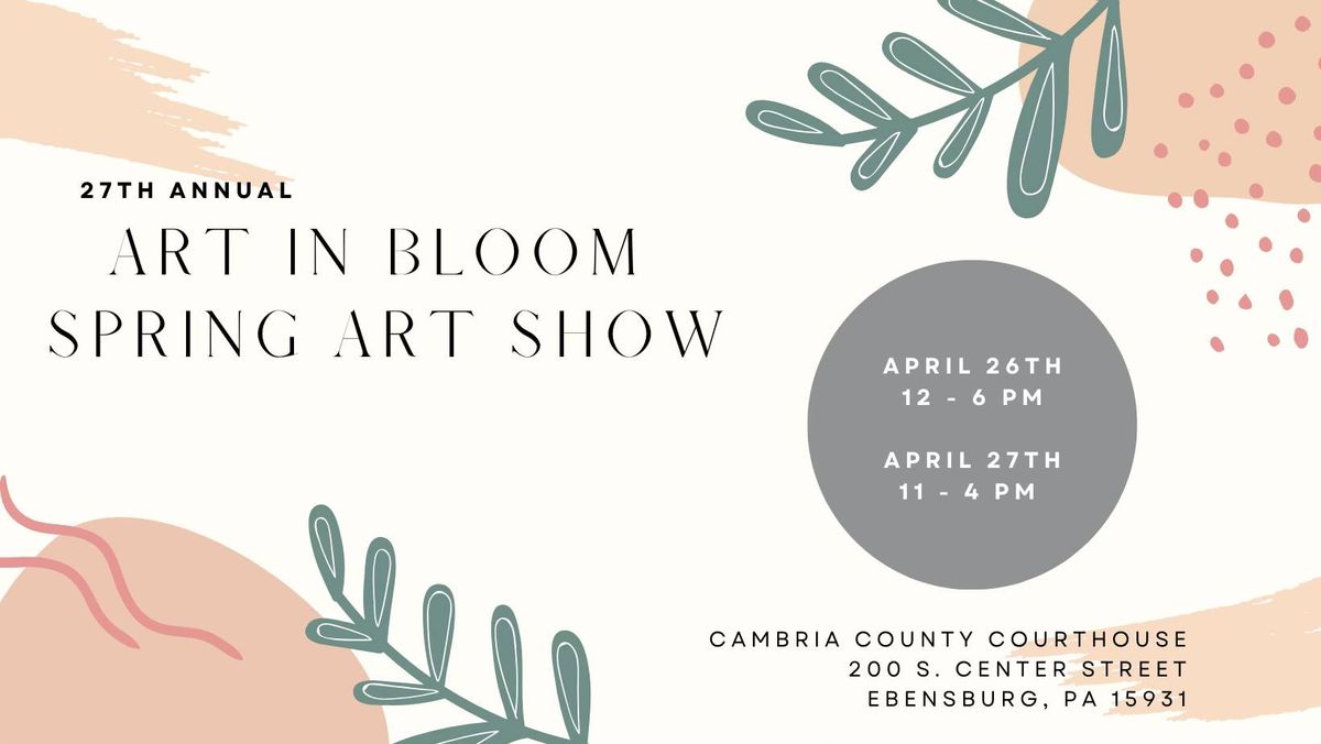 Art in Bloom Spring Art Show