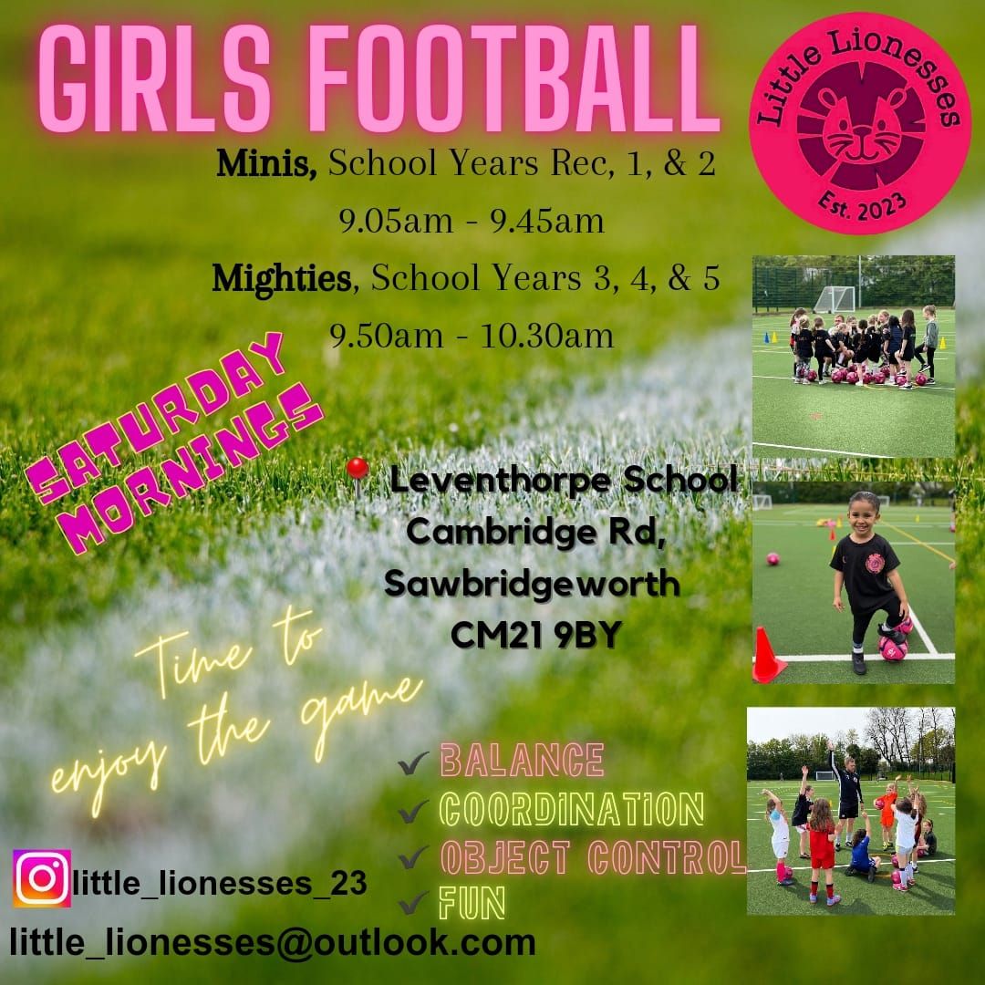 Girls Only Football Session