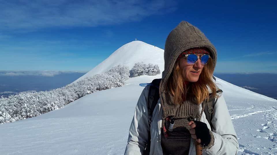 TRAMONTO: Piani di Ragnolo: Le Cime Bianche dei Sibillini