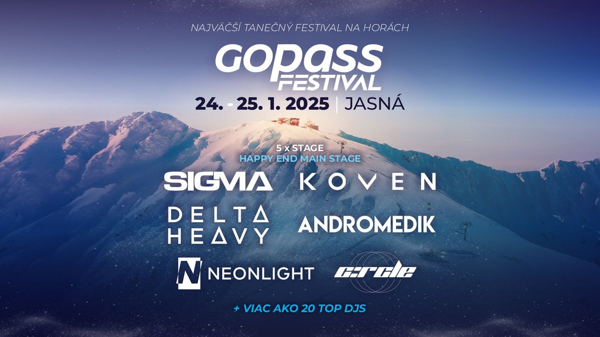 \u2744\ufe0f GOPASS FESTIVAL 2025 \u2744\ufe0f Jasn\u00e1