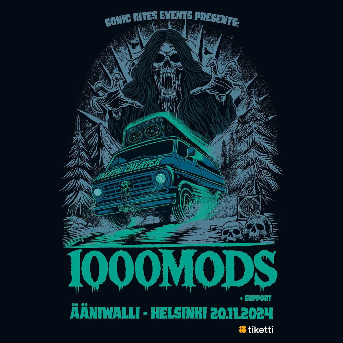 Sonic Rites Presents: 1000mods @ \u00c4\u00e4niwalli \/\/ 20.11.2024