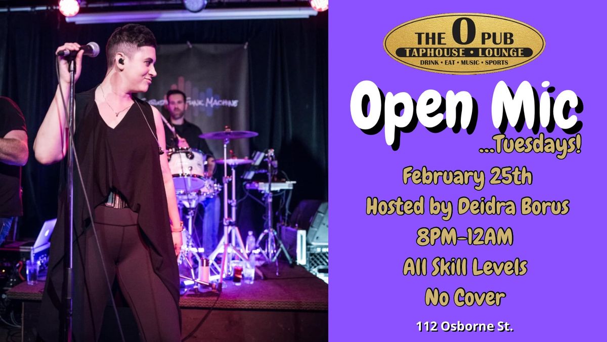 Open Mic Hosted by Deidra Borus at Osborne Taphouse!