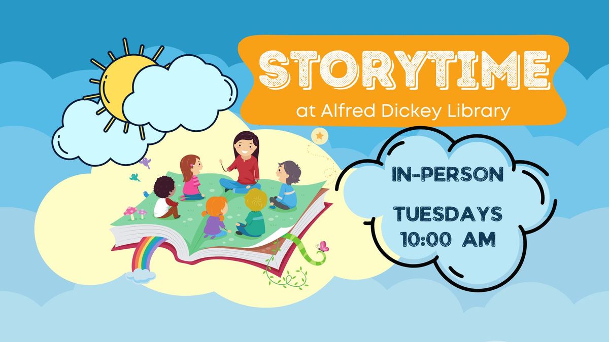 Storytime at Alfred Dickey Library