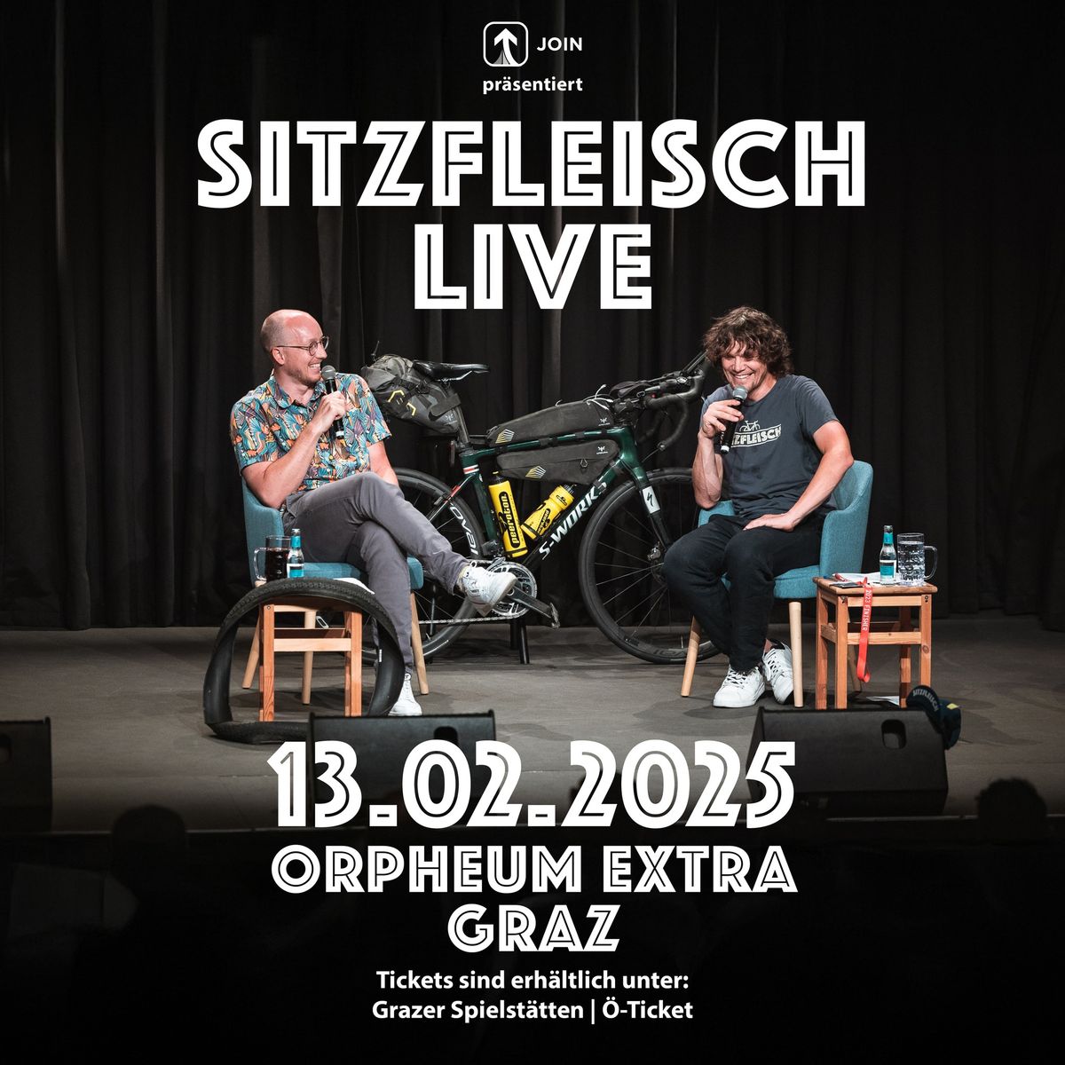 Sitzfleisch live - der Podcast mit Florian Kraschitzer & Christoph Strasser