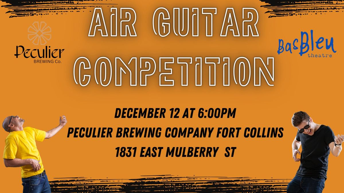 Air Guitar Competition at Peculier Brewing