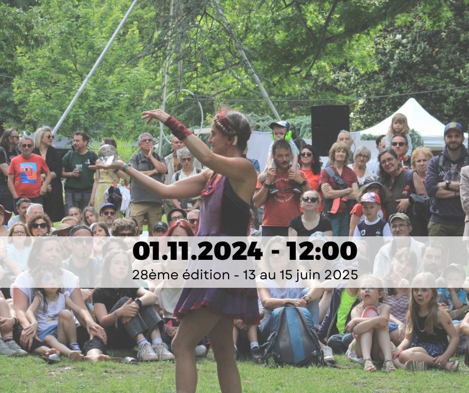 Festival La Rue des Artistes #28 \u2022  13 au 15 juin 2025