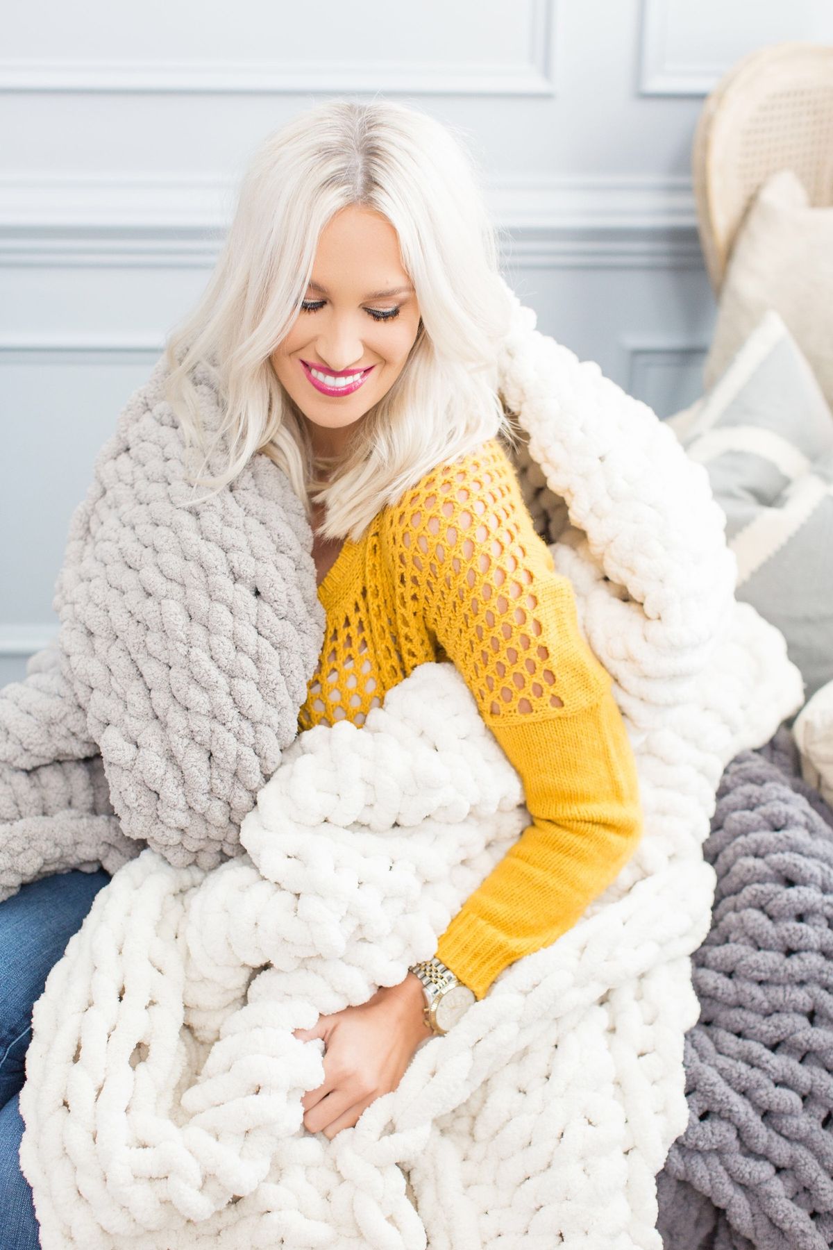 Chunky Knit Blankets workshop